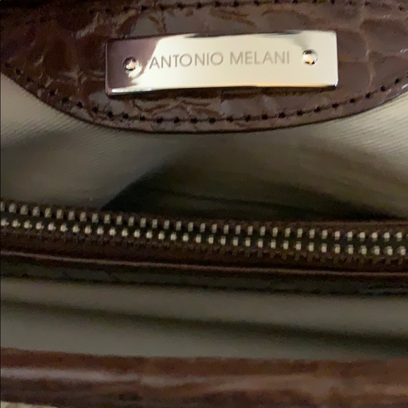 Antonio Melani straw and leather purse - Picture 5 of 5